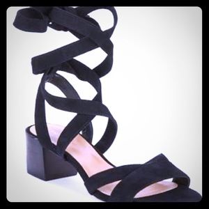 Saks Fifth Avenue Marissa Lace Up Leather Sandal